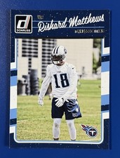 2016 Donruss Football Rishard Matthews Tennessee Titans #282