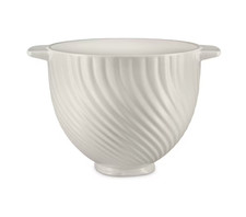 5 Quart Meringue Ceramic Bowl