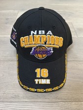 Adidas Los Angeles Lakers 16x NBA Champions Sombrero Vintage Gorra Bordada