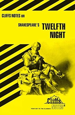 Shakespeare's Twelfth Night (Cliffs Notes) - Paperback - VERY GOOD