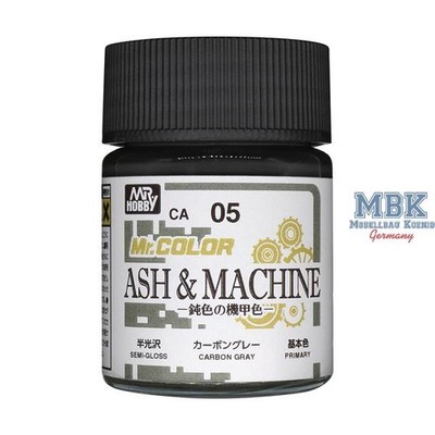 GUNZE GSCA05 Mr. Color (18ml) Ash & Machine Carbon Gray