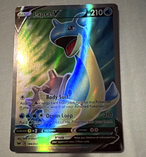 Lapras V 189/202 Ultra Rare Holo Full Art Sword & Shield on eBay