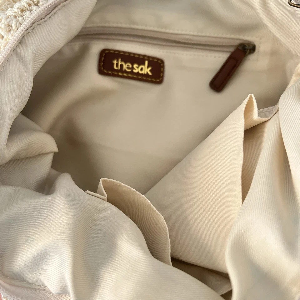 Bolso de Mano The SAK Boho Tostado Crochet Foto 4 de 4