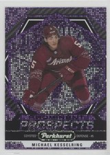 2023 Upper Deck Parkhurst Prominent Prospects Purple /99 Michael Kesselring 1lr9
