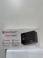 Snapshot Action Camera Wi-Fi Recording, Waterproof Housing, Time Lapse New