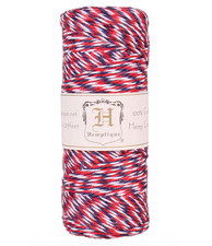 Patriotic Colored Variegate Hemp Cord Spool 20 1mm from Hemptique HM136