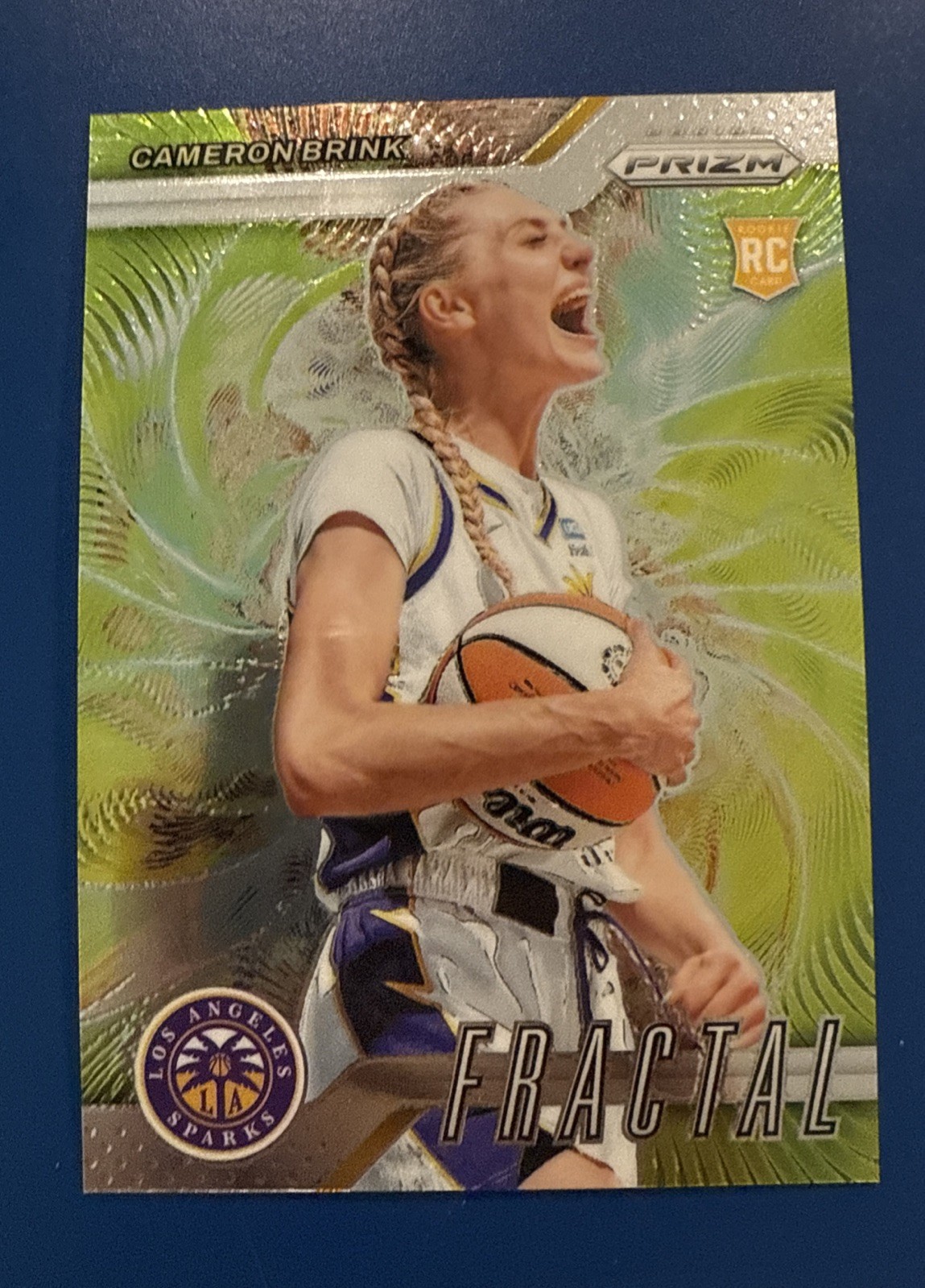 2024 Panini Prizm WNBA #5 Fractal Cameron Brink Rc