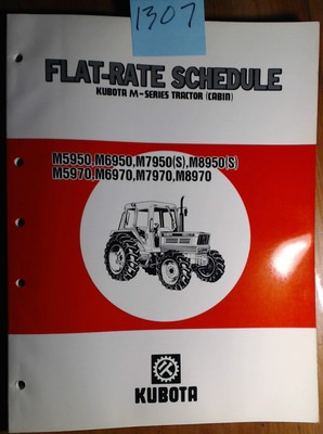 Kubota M5950 M6950 M7950 M7950 M50 M5970 M5970 M7970 M70 S Flat Rate Manual Ebay