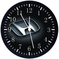 Honda Black Frame Wall Clock W439