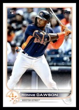 2022  Topps  Ronnie Dawson Rookie #231 Houston Astros Baseball Card