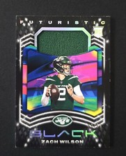 2021 🏈 Zach Wilson - RC - Panini Black - #/99 - Futuristic Silver #F-ZW
