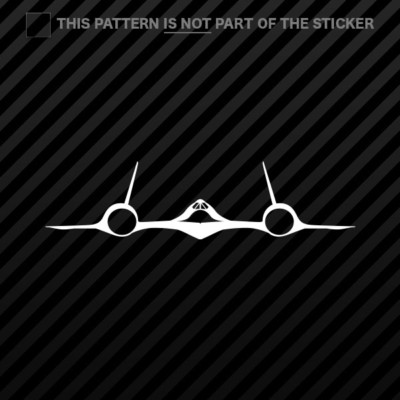 SR-71 Blackbird Sticker Die Cut Decal Vinyl skunk works