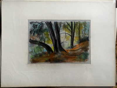 Franz Ehmke 1928-2018 GDR Painter° Berlin Book See Shore At Liepnitzsee Pastel
