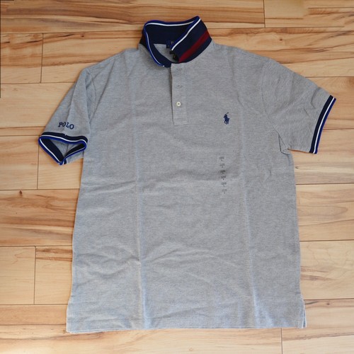 Men Polo Ralph Lauren Mesh Polo Shirt CUSTOM SLIM FIT - M - Picture 19 of 29