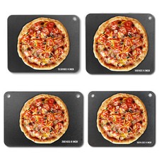 VEVOR Pizzastein 340x250x6/508x355x10/355x355x6mm Vorgewürzter Pizza-Backstein