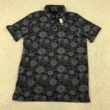 Travis Mathew Polo Shirt Mens Large Not Happening Floral New
