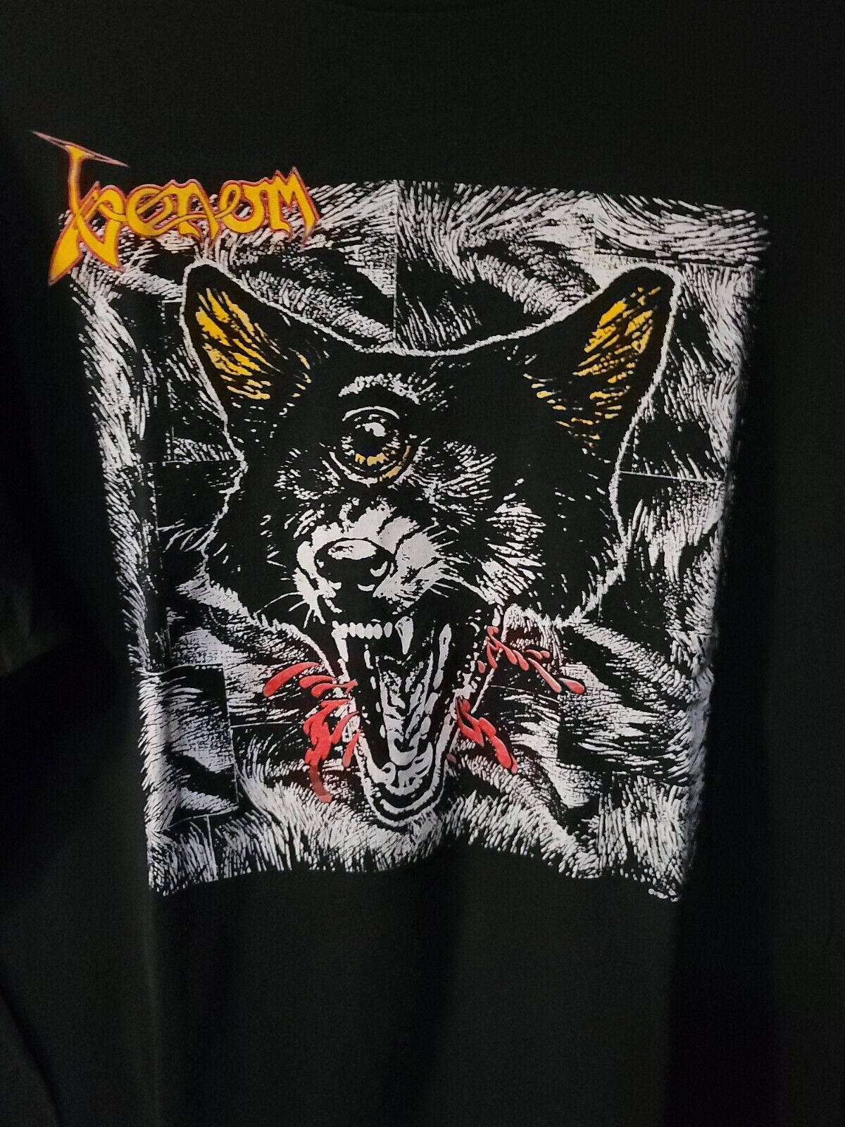 Vintage Venom Welcome To Hell T-shirt 1981 - image 2