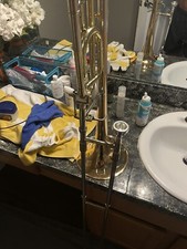 Conn 52H Artist Trombone Large Bore Tenor, Dual bore .525-.547, 8.7 in bell.