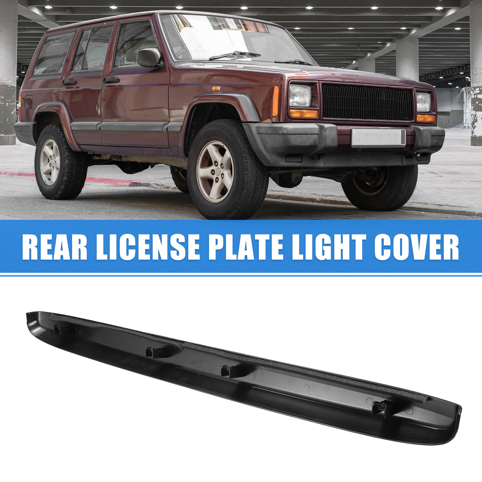 Car Rear License Plate Light Cover Replacemet for Jeep Cherokee 1997