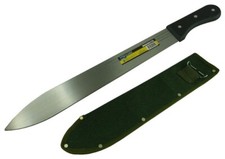 Machete bolo style hardened steel with sheath survival machete bush machete