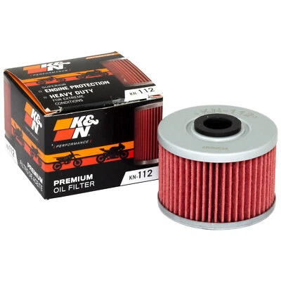 Filtre à Huile K&N KN-112 pour Gas Sm Honda XR Xbr Kawasaki KX Mash Suzuki - Photo 1/4