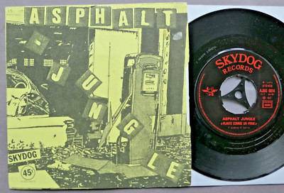 Asphalt Jungle   Planté Comme Un Privé  7''  Skydog AJSG 0014  MINT-   3.000 made