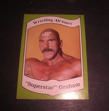 1983 SUPERSTAR BILLY GRAHAM WRESTLING ALL STARS CARD  No.  1