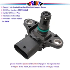 Air Intake Flow Map Manifold Pressure Sensor For BMW 320i 528i 550i PS20064