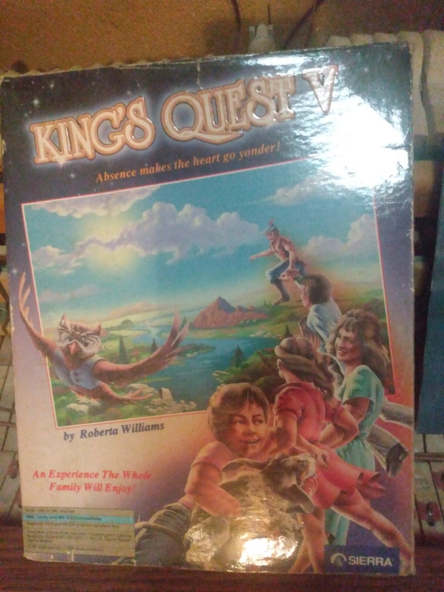 King’s Quest V – Big Box Kixx XL PC CD-ROM – Sierra / Roberta
