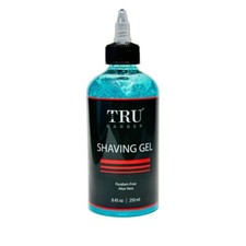 TRU BARBER Shaving Gel, Straight razor shave, Perfect edging and smooth shaving
