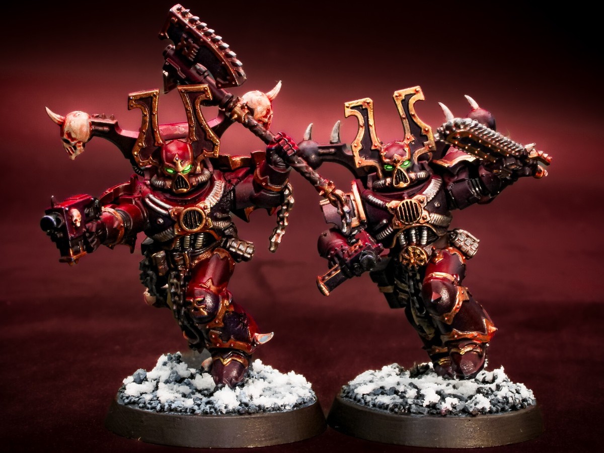 World Eaters Berzerkers Sngle Con Of Khorne Chaos Warhammer 40k | EBay - Foto 10