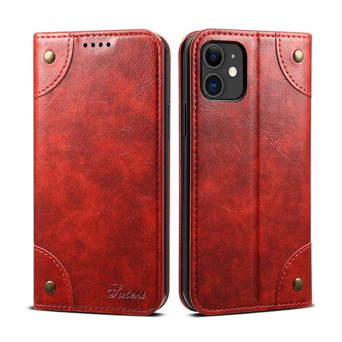 Luxury Leather Wallet Flip Magnetic Stand Case Cover For iPhone 11 12 13 Pro Max - Picture 9 of 264