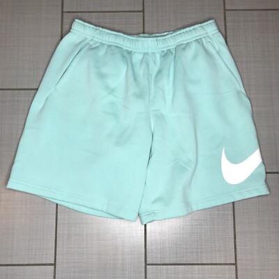 Nike Fleece Shorts Light Blue Swoosh Short BV2721-382 2XL - Main Image