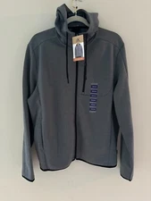 NWT Zeroxposur Mens Full Zip Stretch Tech Fleece Hoodie -Multiple Colors & Sizes