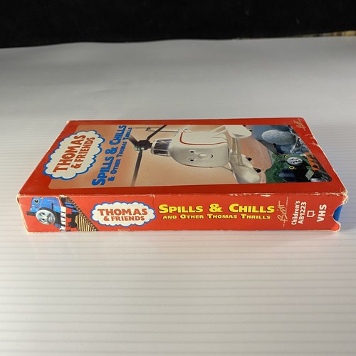 Thomas And Friends: Spills & Chills & Other Thomas Thrills (VHS 2000) Blue Tape - Picture 3 of 9