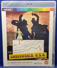Samuel Fuller's Underworld U.S.A. (Blu-ray, 1961, Indicator #79) Cliff Robertson