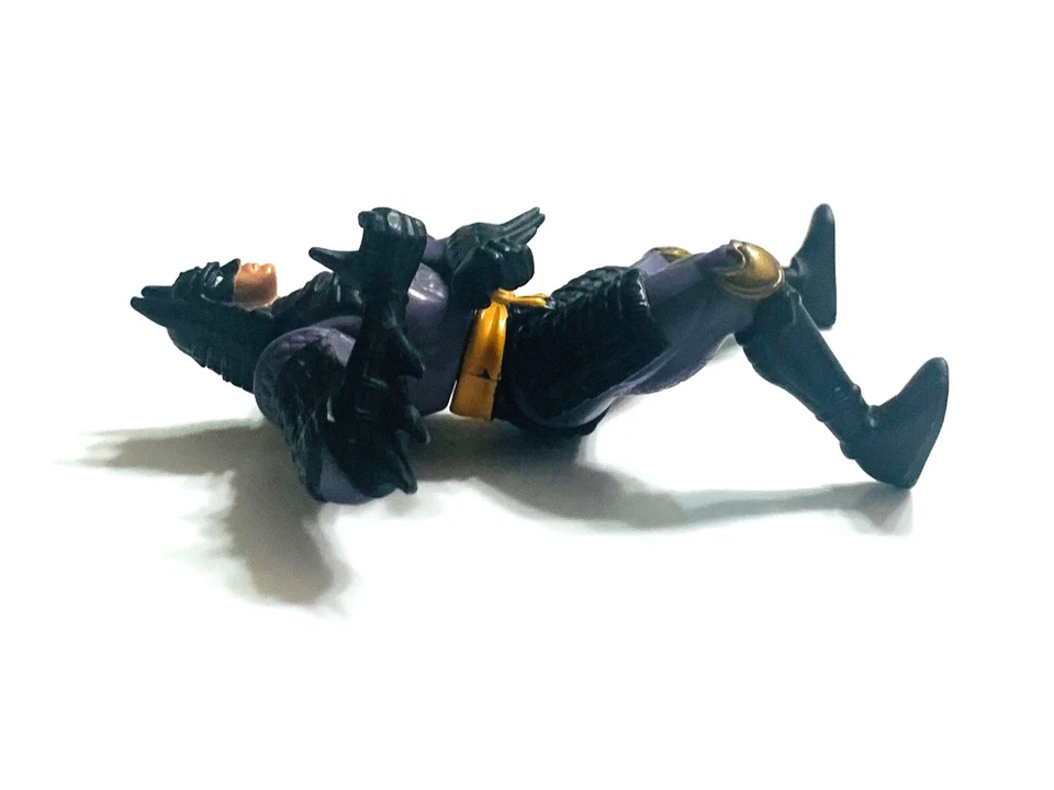 复古 1994 年肯纳武士蝙蝠侠蝙蝠侠传奇 4.5 英寸 DC 漫画可动人偶 — 第 4/4 张图片