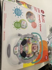 Bright Starts Cradling Bouncer Seat with Vibration and Melodies - Jungle Vines