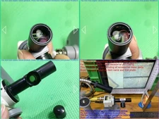 Telecentric Machine Lens 2x65 WD.65mm. w/ camera-tested as photo, sn:5408.