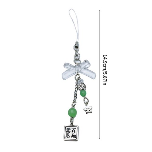 Eye Catching Key Chain Pendant Bowknot Phone Chain Perfect Gift for Individuals - Zdjęcie 8 z 8