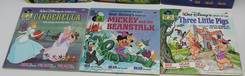 Vintage Kids Records Collection Disney, Smurfs Benji Sesame Street - Picture 2 of 12