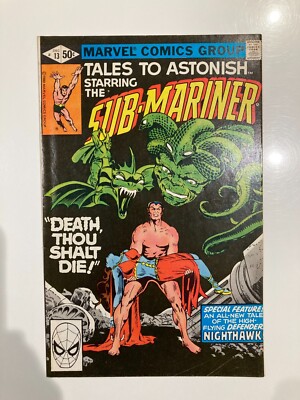 Tales to Astonish - Sub-Mariner #13 (1980) very good condition