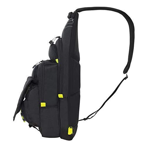 SpiderWire Sling Fishing Backpack, 15-Liter , Black