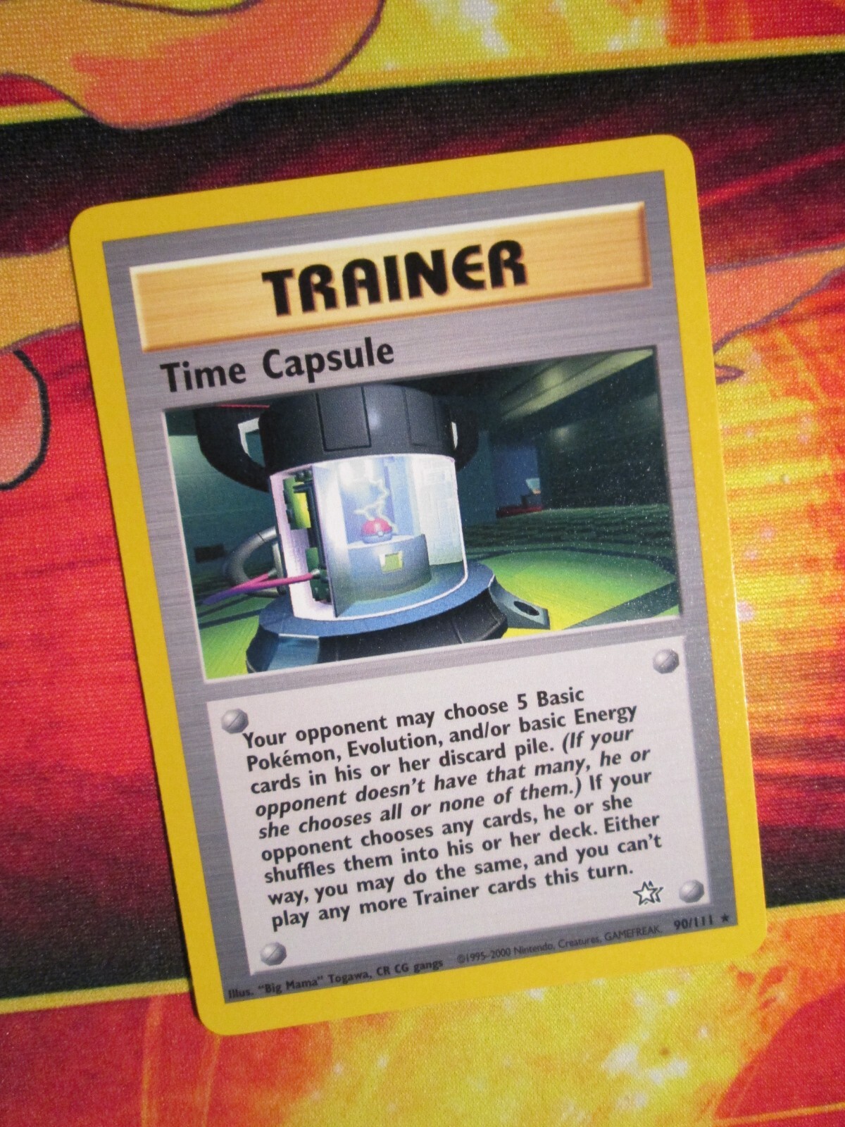 NM (Unlimited) Pokemon TIME CAPSULE Card NEO GENESIS Set 90/111 Non-Holo Rare