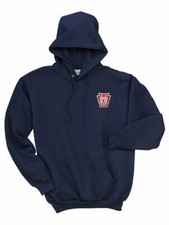 Long Island Railroad Keystone Logo Pullover Hoodie Sweatshirt 10 