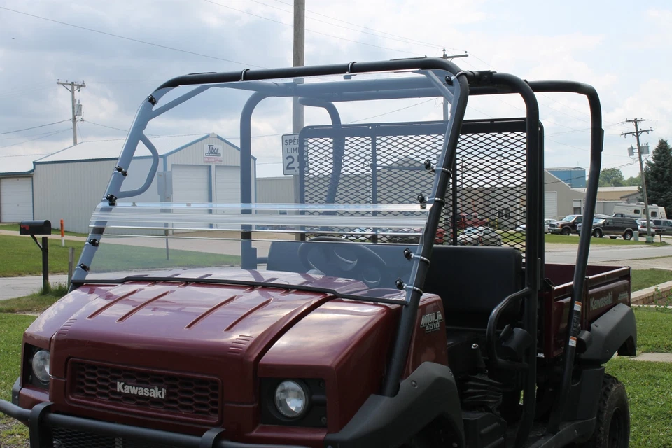 A&M Fold-Up Windshield for Kawasaki Mule 4000-4010 Foto 4 de 4