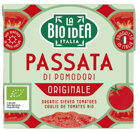 (3 EUR/kg) la BIO IDEA Passierte Tomaten 6x500g, BIO Tomaten passiert