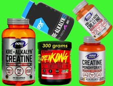 Now Sports, EFX, Kre-Alkslyn, MICRONIZED CREATINE Monohydrate Powder  Capsules