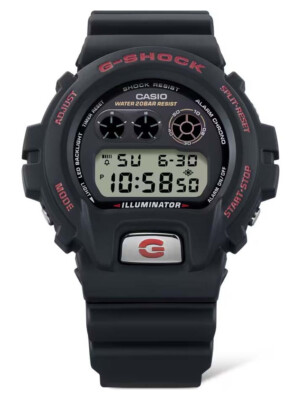 NEW Casio G-Shock 6900 LINE 30TH ANNIVERSARY Black Digital Mens
