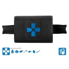 BLUE FORCE GEAR MICRO Trauma Kit NOW! w/ Advanced Med Kit - MOLLE - BLACK - NEW